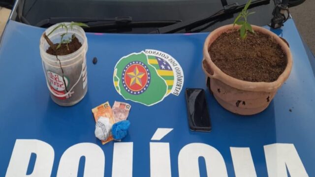 Polícia Militar prende suspeito com porções de maconha no Bairro das Américas em Catalão