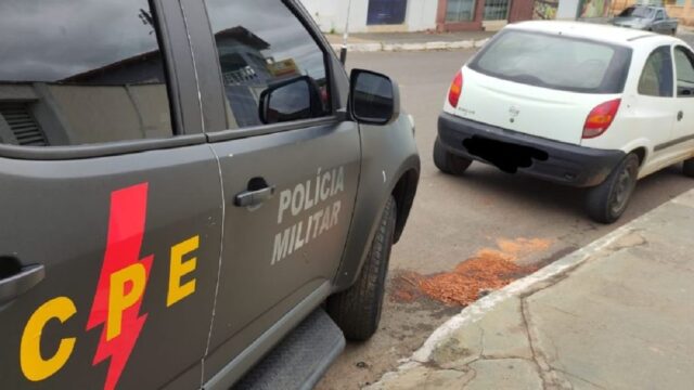 CPE recupera veículo roubado e realiza a prisão de dois suspeitos