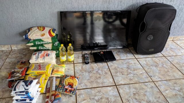 Quatro suspeitos são presos por receptação em Pires do Rio