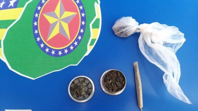 Suspeito é abordado com drogas pela PM em Cumari