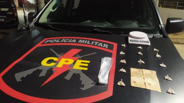 Jovem de 24 anos é preso suspeito de traficar drogas em Catalão