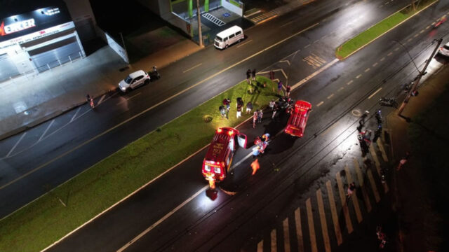 Motociclista morre após acidente em avenida de Uberlândia