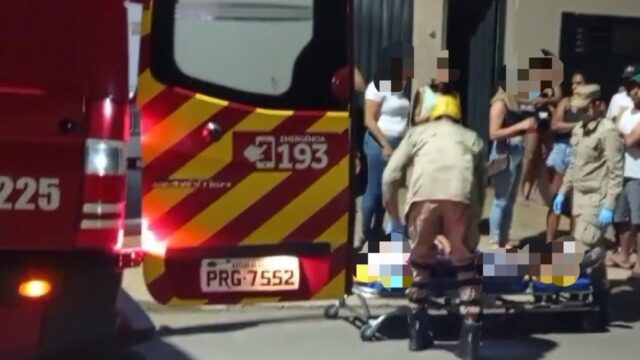 Em Catalão, ciclista fica gravemente ferido ao colidir com um poste no Bairro Monsenhor de Souza