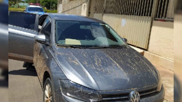PM de Corumbaíba recupera veículo furtado em Araguari