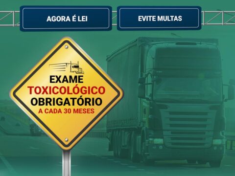 Atenção, motoristas profissionais! Prazo final para a realização do exame toxicológico é nesta sexta-feira (31)