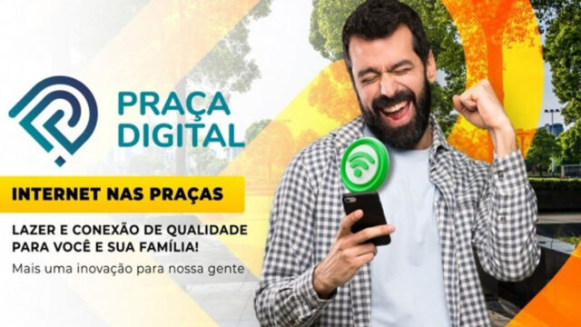 Projeto Praça Digital: Praças de Catalão ganham sinal de internet gratuito