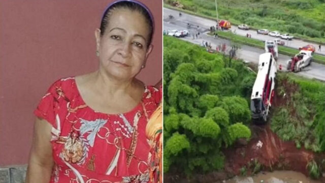 Corpo de passageira que desapareceu após acidente com ônibus na BR-153 é encontrado dentro de córrego