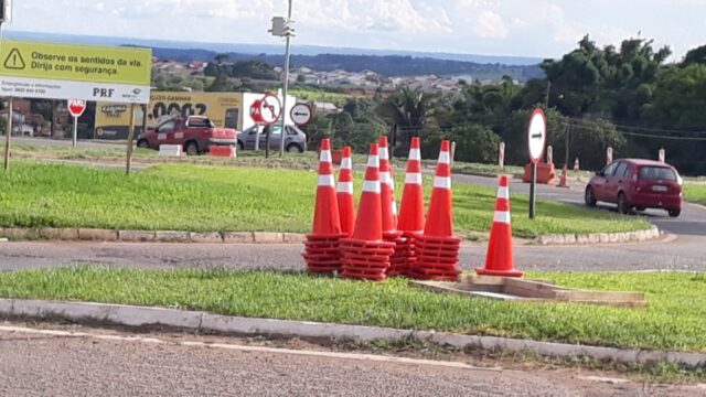 Eco050 inicia recuperação asfáltica no Trevo do Posto JK, em Catalão-GO