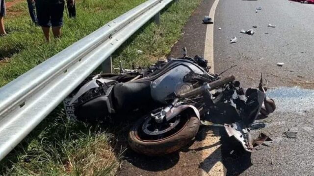 Motociclista morre em grave acidente na BR-050, sentido Araguari a Catalão
