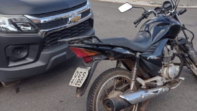 CPE recupera moto roubada em Catalão