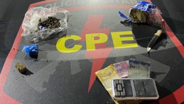 Suspeito por tráfico de drogas é preso no bairro Jardim Paraíso, em Catalão