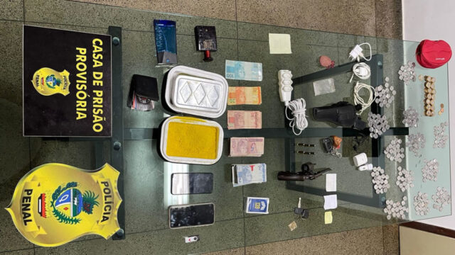 Vigilante penitenciário temporário é preso em flagrante, em Aparecida de Goiânia