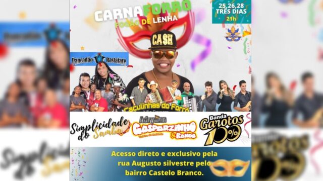 CarnaForró é no Fogão de Lenha Show