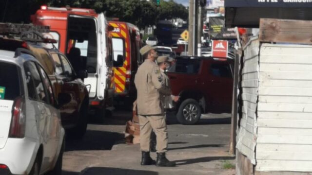 Trabalhador da construção civil sofre acidente e é socorrido por equipes de urgência de Catalão
