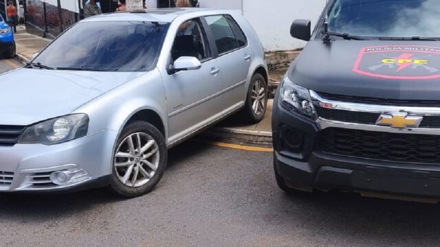 Em Catalão, PM recupera veículo furtado durante patrulhamento