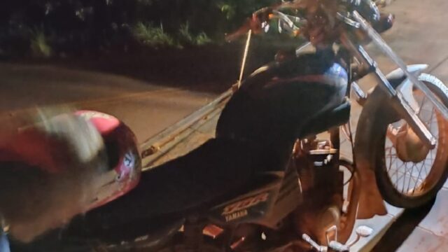 Em ação rápida, PM prende suspeito de furto de moto em Pires do Rio