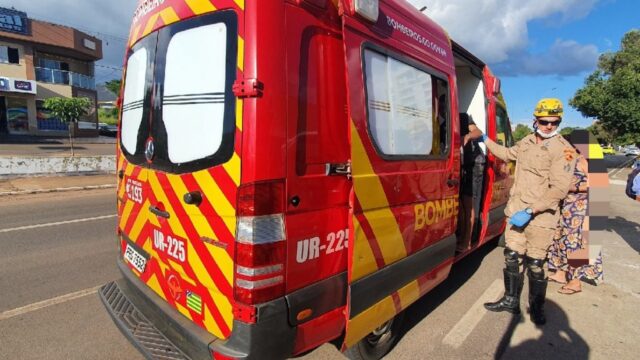Acidente envolvendo carro e moto deixa dois feridos em Catalão