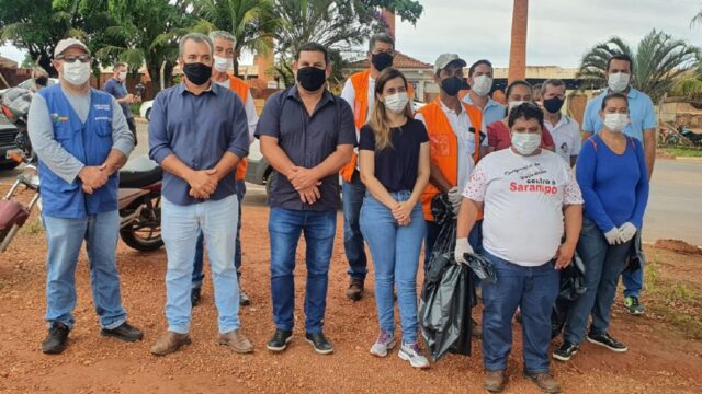 Prefeitura de Ouvidor realiza 2ª mutirão de "limpeza" em combate à dengue