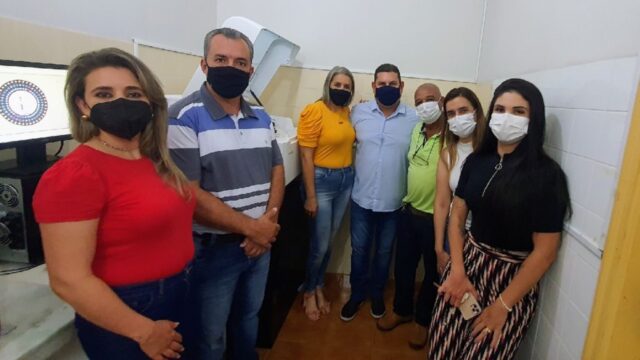 Presidente da Câmara de Ouvidor participa de entrega de equipamentos para o Hospital Municipal Santo Antônio
