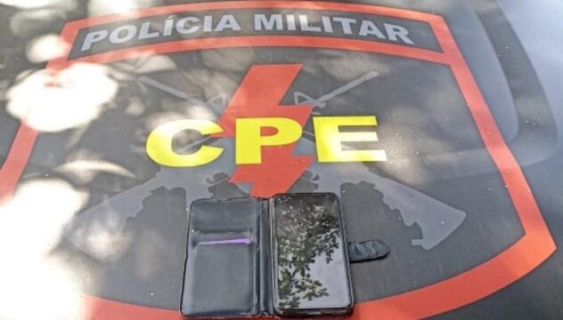 CPE recupera celular furtado em Ipameri
