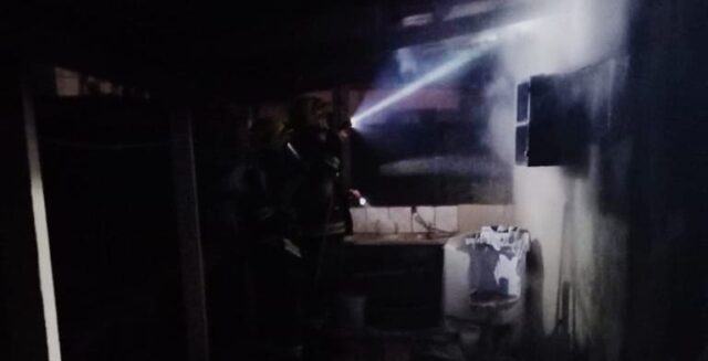 10° BBM combate princípio de incêndio em residência em Catalão