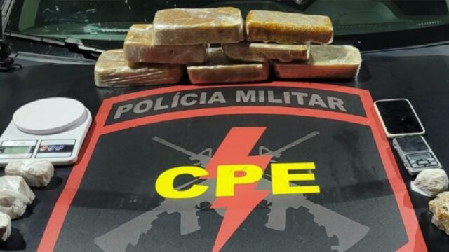 Duas mulheres e um homem são presos por suspeita de crime de tráfico de drogas em Catalão