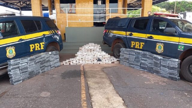 PRF faz maior apreensão de cocaína do ano em Goiás