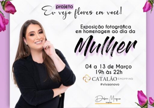 Dia da Mulher será comemorado com exposição fotográfica no Catalão Shopping