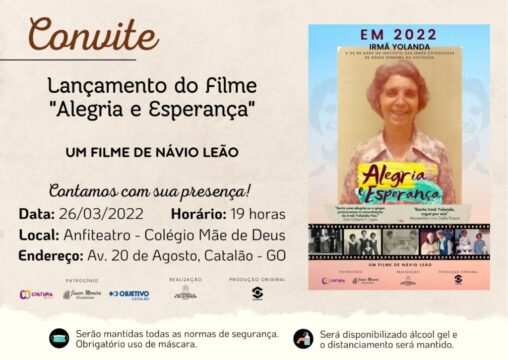 Filme de Irmã Yolanda é reflexão sobre fé, amor e caridade