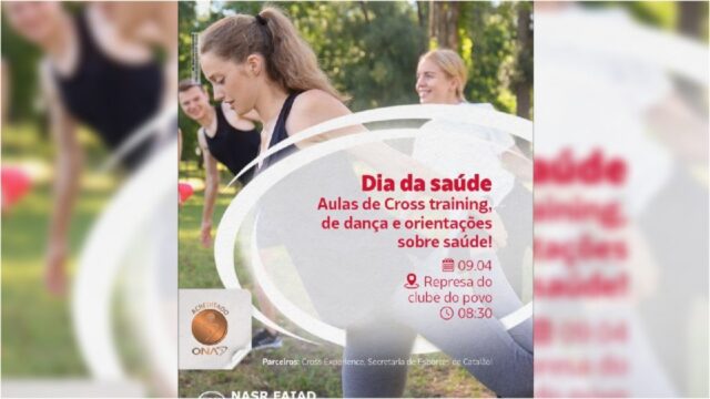 Para celebrar o Dia Mundial da Saúde, o Hospital Nasr Faiad promove evento na represa do Clube do Povo