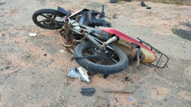 Motociclista tem ferimentos graves após colisão com carro em Catalão, GO