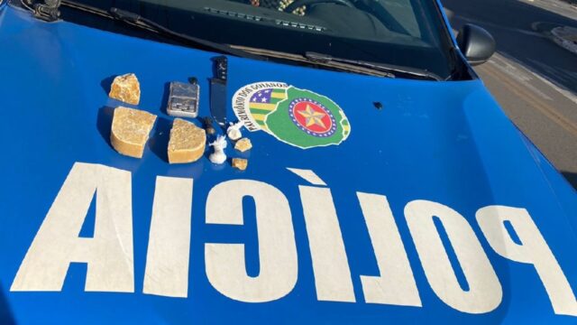 Homem 32 anos é preso por suspeita de trafico de drogas em Catalão
