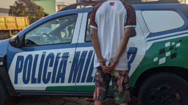 Homem é preso por suspeita de crime de tráfico de drogas em Pires do Rio