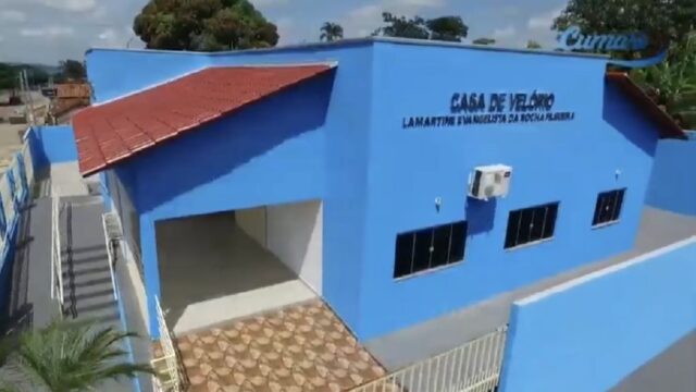 Em Cumari: Prefeito João Rios entrega nova casa de velório a população
