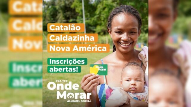 Programa "Pra Ter Onde Morar "– Aluguel Social chega a Catalão
