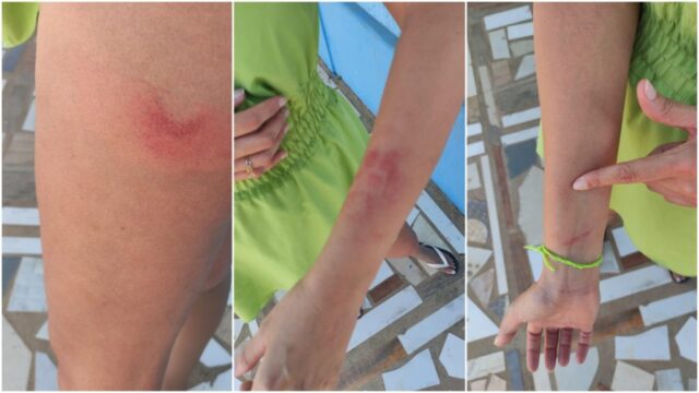 Suspeito é preso em flagrante após agredir namorada com facão, em Três Ranchos