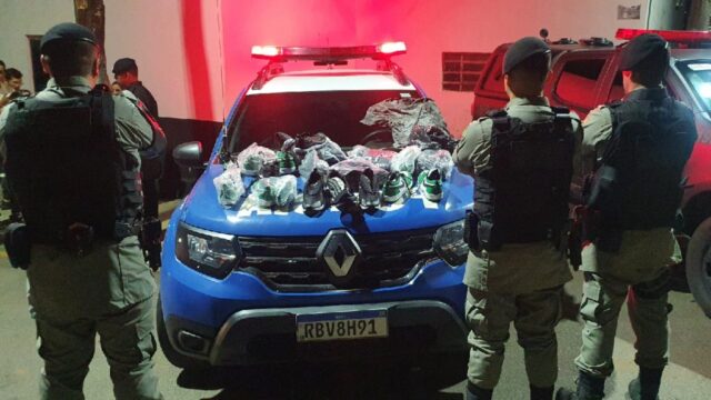 Suspeito de furtar loja de tenis é preso em flagrante, em Catalão