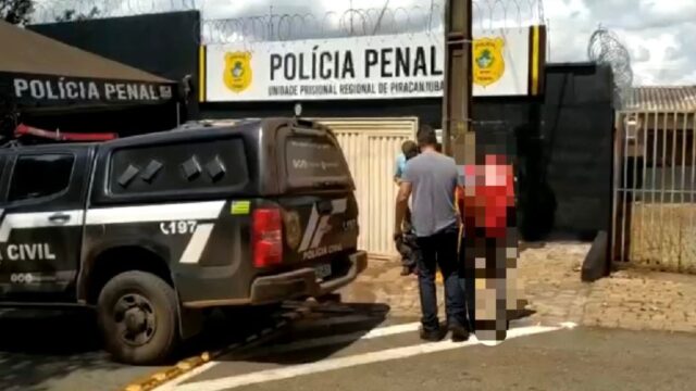 Polícia Civil prende homem após espancar a ex companheira em Piracanjuba, veja vídeo
