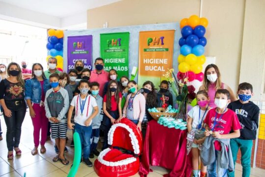Saúde de Ouvidor lança Programa de Higiene Infantil (PHI) na rede municipal de ensino