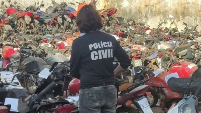 1° etapa da Operação "Limpa Pátio" é realizada nas delegacias de Polícia de Catalão