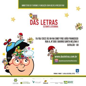 Catalão recebe projeto Das Letras – Estante Literária