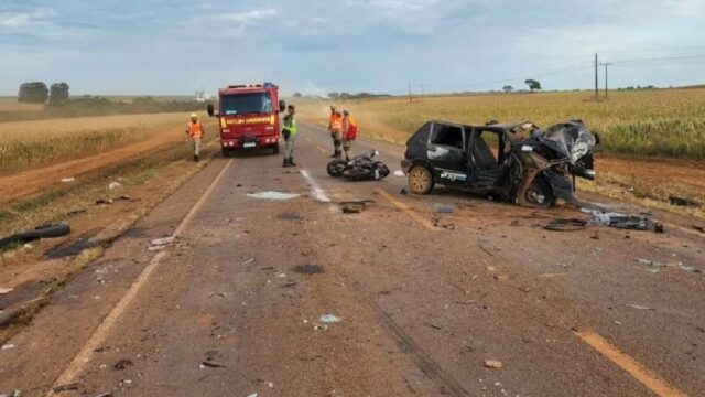 Sete pessoas ficam feridas em grave acidente entre Vianópolis e Silvânia