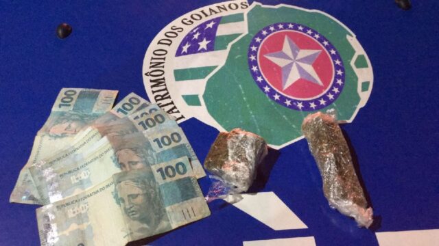 Jovem 22 anos é preso com drogas em Davinópolis