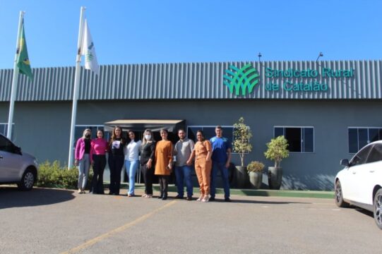 Faeg Jovem e Sindicato Rural de Catalão recebem visita da primeira-dama de Caldas Novas