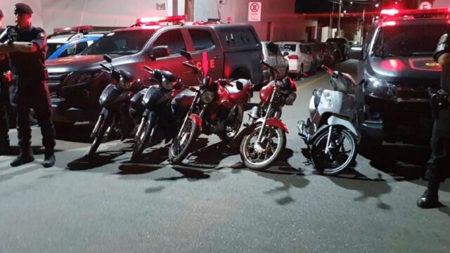 Balanço: 23 motos são recuperadas e 20 pessoas autuadas pela CPE 9ºCRPM em uma semana
