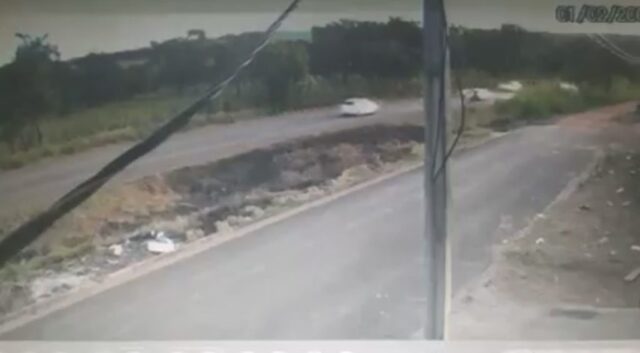Vídeo: Veja momento exato do grave acidente na GO-210 em Catalão que deixou uma vítima em óbito
