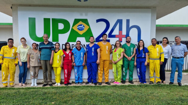Novos uniformes facilitam identificação dos funcionários da UPA de Catalão