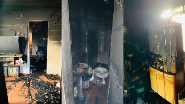 Incêndio causa destruição em residência em Araguari