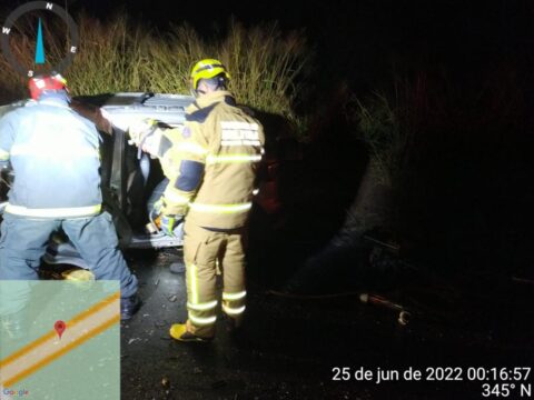Três pessoas morrem após grave acidente na saída de Uberlândia para Prata