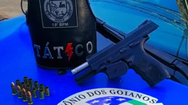 Homem é preso após efetuar disparos de arma de fogo em uma boate, em Catalão